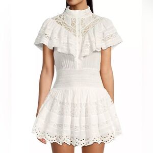 Love Shack Fancy Clay Mini dress